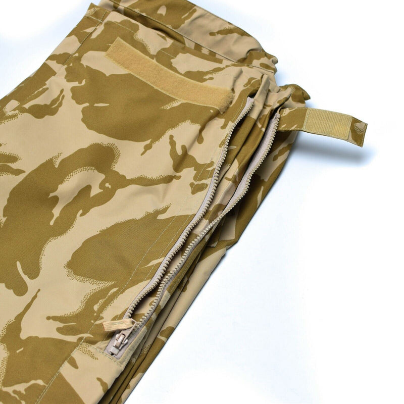 Pantalones del ejército británico genuino pantalones de combate militar impermeable Goretex nuevo