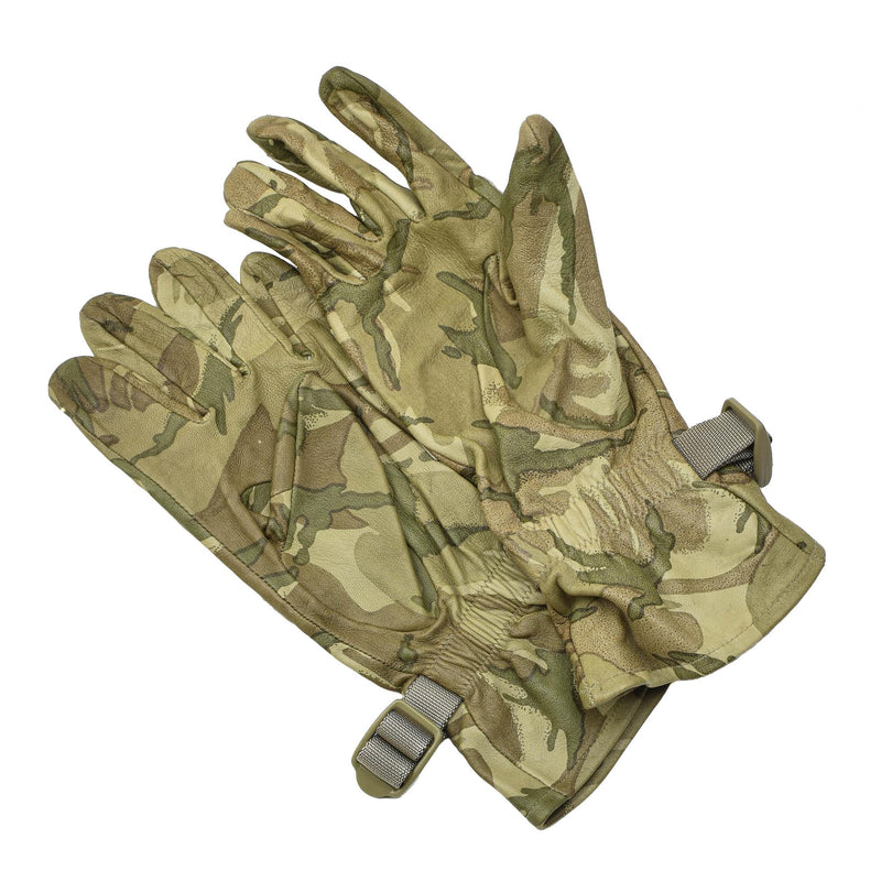 Guantes de cuero tácticos militares genuinos británicos MTP MTP PROTECCIÓN MANO