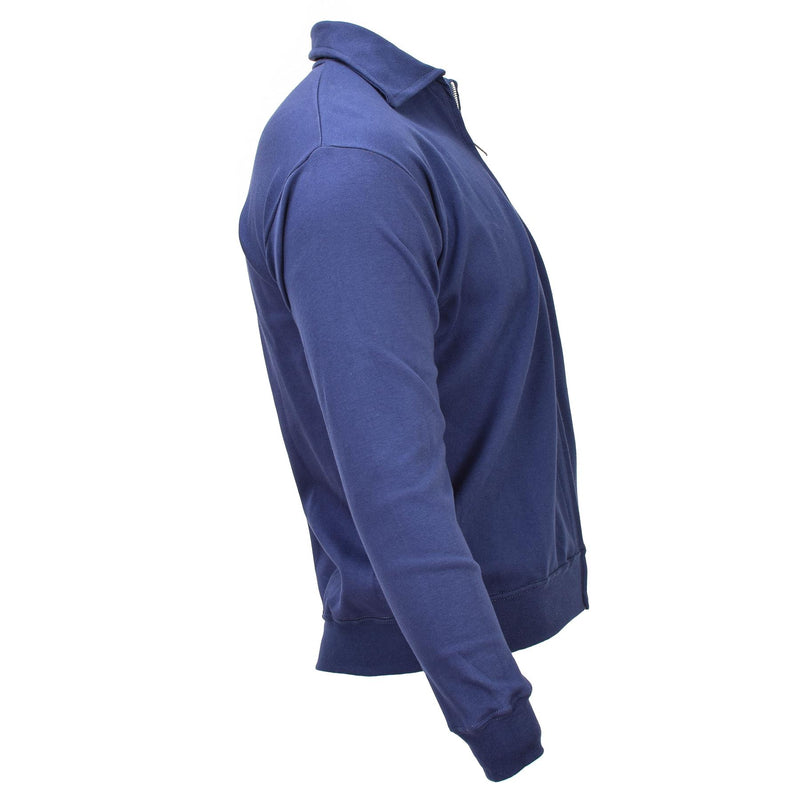 Chaqueta deportiva azul deportivo de la Fuerza Aérea italiana original