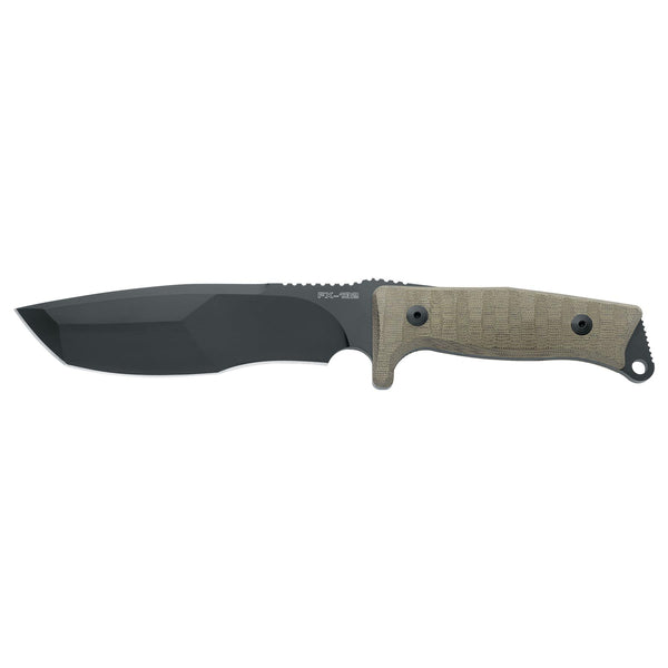 Fox Knives FX-132 MGT TRAPPER CAMBIO Táctico fijo Tanto N690CO Blade Blade