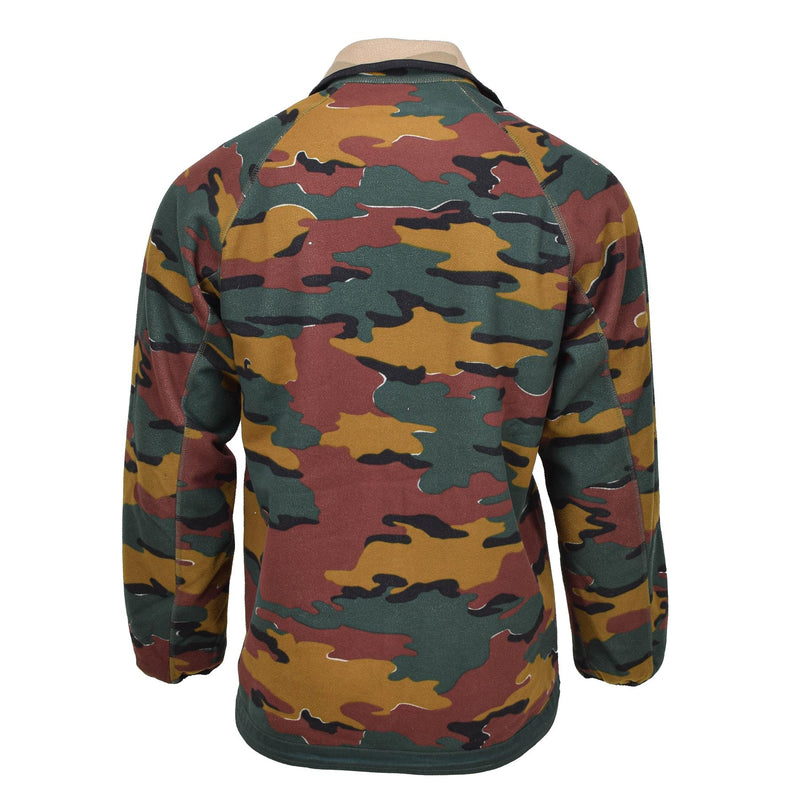 Chaqueta de vellón del ejército belga original reversible windstopper bdu jigsaw jersey