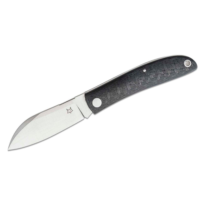 Fox Knives Livri Forma de bolsillo plegable Forma de pie de oveja 61 HRC M390 ACERO DE ACERO