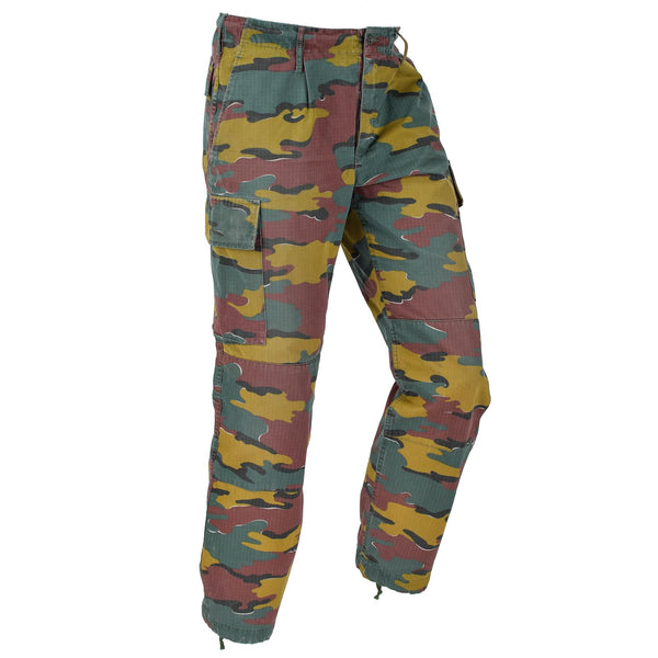 Pantalones de combate de campo del ejército belga original Pantalones de parada