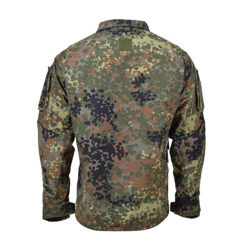 Tacgear Brand Alemán Jaqueta de campo de estilo del ejército alemán Flecktran Camisas tácticas