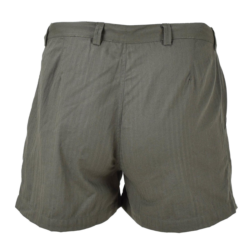 Original francés Militares Jungle Jungle Oliva Shorts Ligero de combate Uniforme del ejército NUEVO