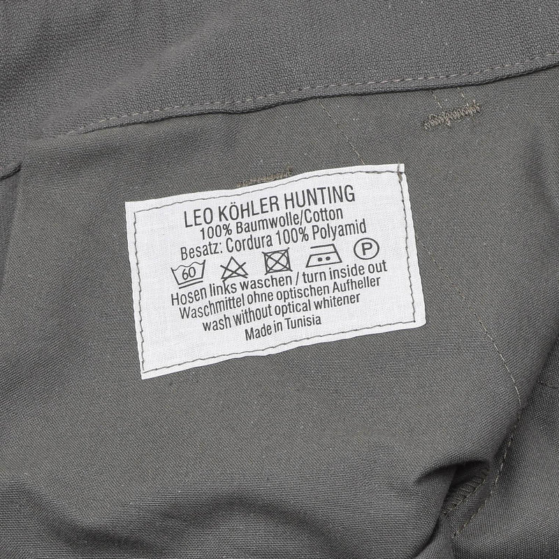 Pantalones de trabajo de Leo Kohler Cordura reforzados los pantalones de trabajo de calidad de carga resistente