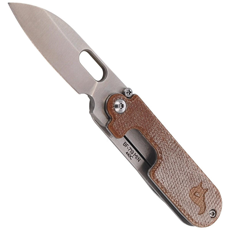 Fox Knives Gen2 Camsilla de bolsillo plegable Mango de acero inoxidable 440c 440c