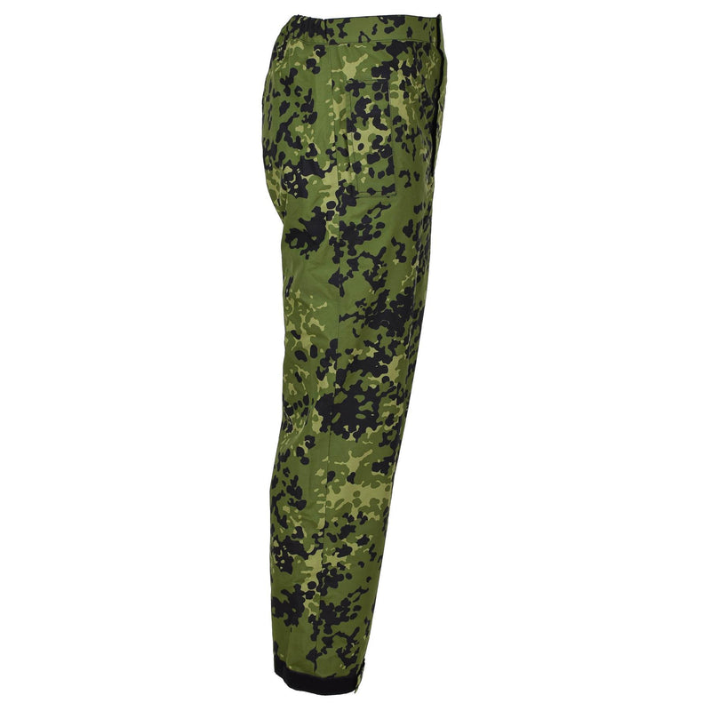 Pantalones de lluvia de camuflaje M84 de camuflaje original Danés