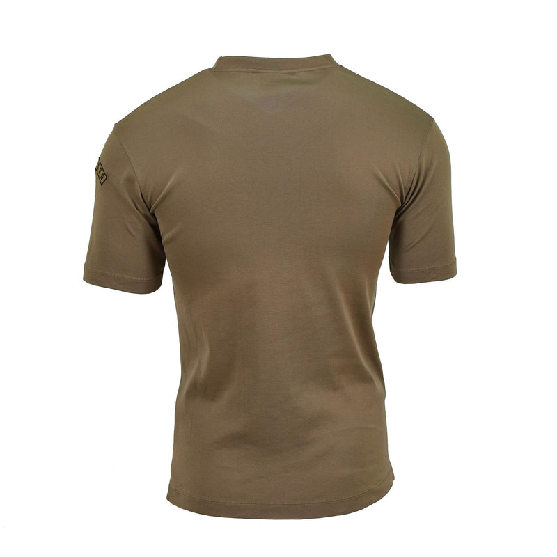 Camisetas originales del ejército suizo Camiseta de ropa deportiva transpirable, seca, seca, excedente de ropa deportiva.