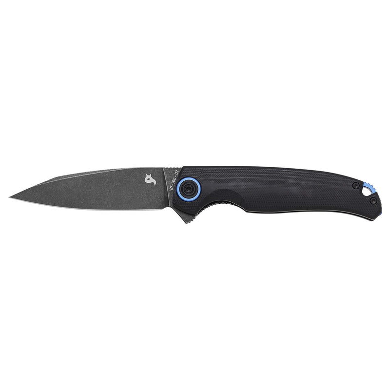 Fox Knives Argus BF-760 Punto de caída de la cuchilla de bolsillo plegable D2 D2