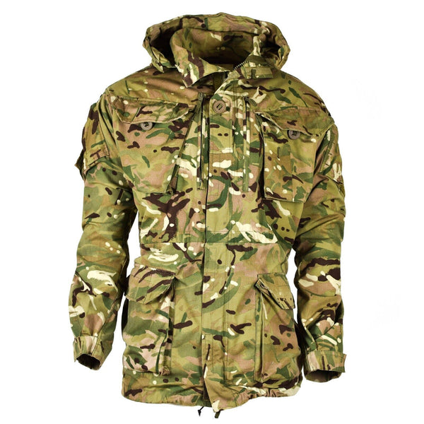 Combate militar del ejército británico genuino Combat MTP Field Jacket Parka Smock Papatón a prueba de viento