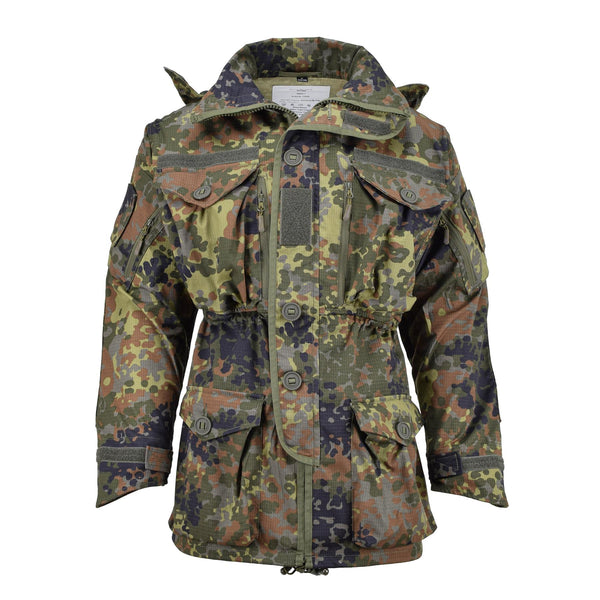 Tacgear Brand German Military Smock Chaqueta Comando Flecktran Ykk Zipper