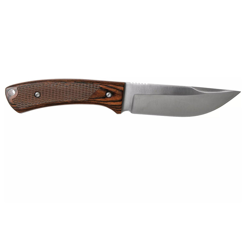 Fox Knives Companion Fijar cuchillo de cuchilla Punto de caída de acero inoxidable AISI 440C