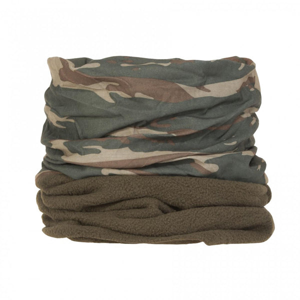 Pentágono de invierno Bufandra de cuello de invierno 1/2 CAMO FLEECE Cálido transpirable Ligero