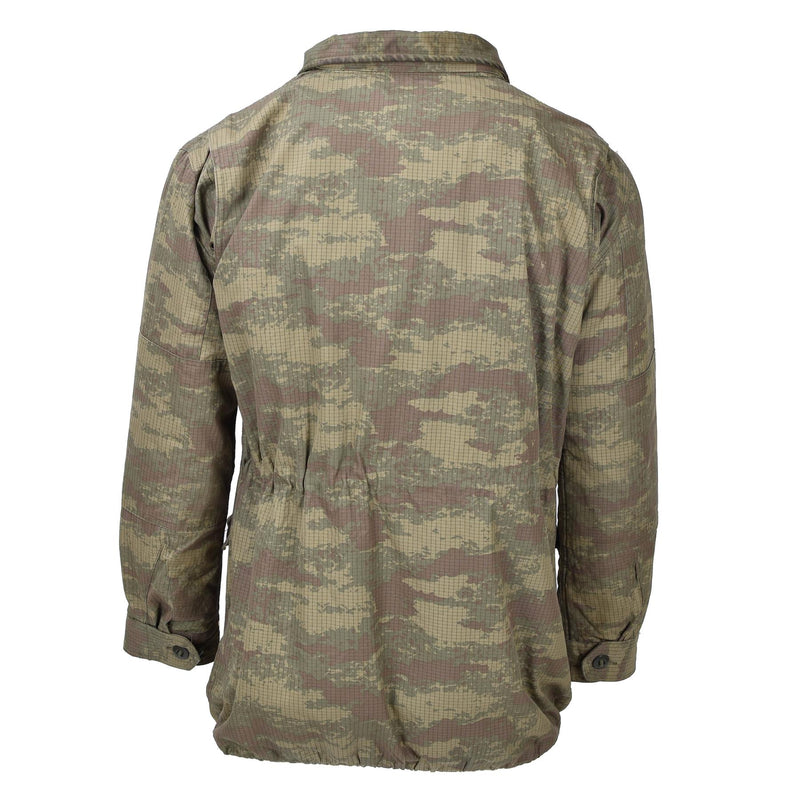 Paracaidista turco original chaqueta parka camuflaje Ripstop Ejército