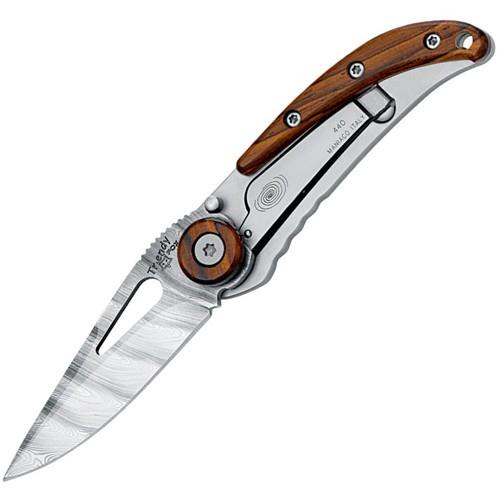 Fox Knives Brand Italy Trendy Folding Knife Damasco Steel RWL34+PMC27