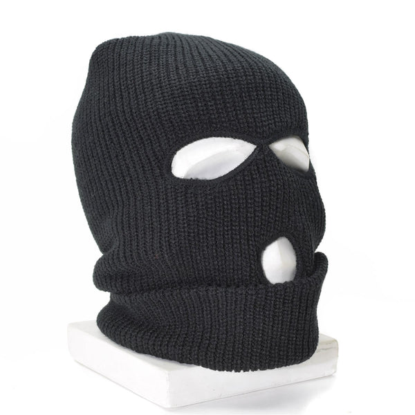 Brand Mil-Tec Balaclava 3 hoyos Thinsulate ™ Negro Face Mask Gear Winter Winter