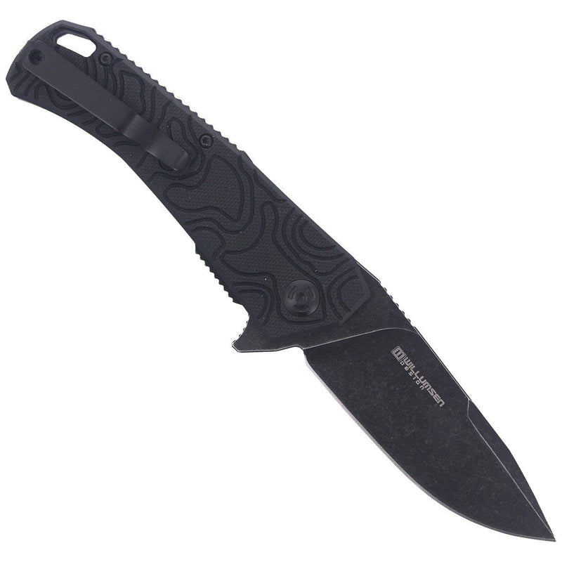 Fox Knives Echo 1 Nina de bolsillo plegable Reubique de lavado de piedra Idroglider