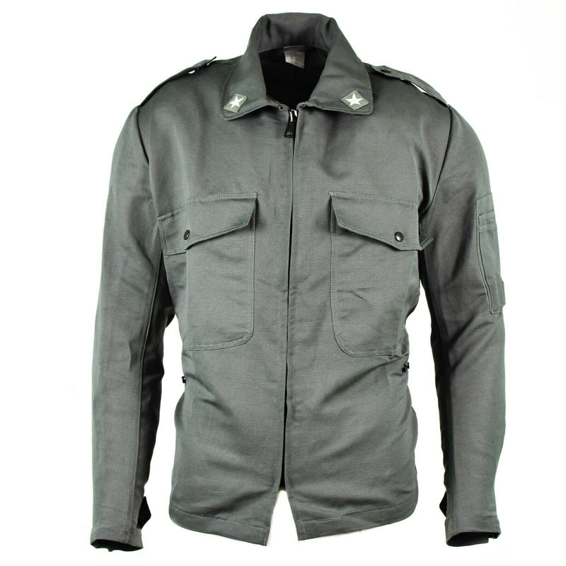 Original italiano Ejército Gray Gray Fuerza Aérea Militar BDU Procidente de excedente Camisa nueva