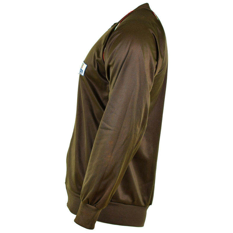 Tropas del ejército italiano original chaqueta de entrenamiento Top excedente militar nuevo