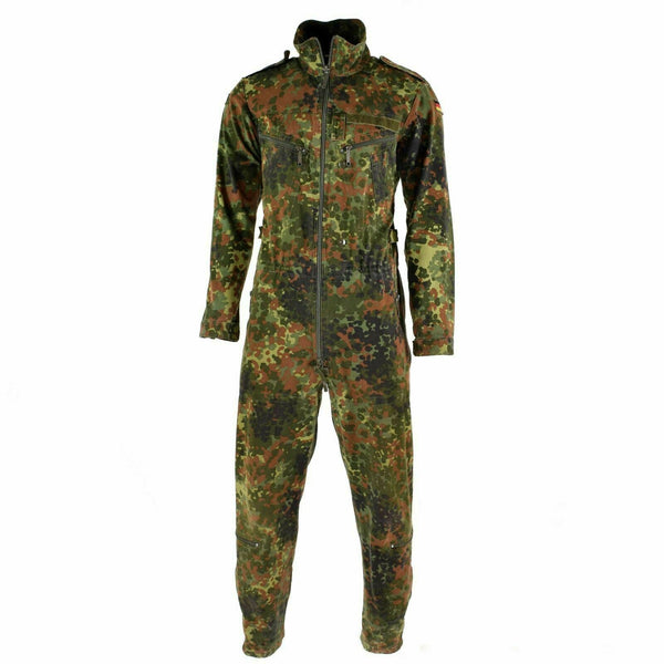 Ejército alemán original Flecktarn Camo Traje general Combate Combate Boiler Supsuit