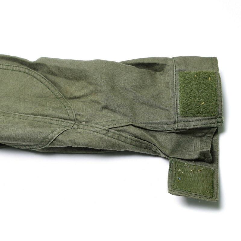 Jaqueta de campo del ejército belga genuino M64 Algodón militar de algodón impermeable Olive OD