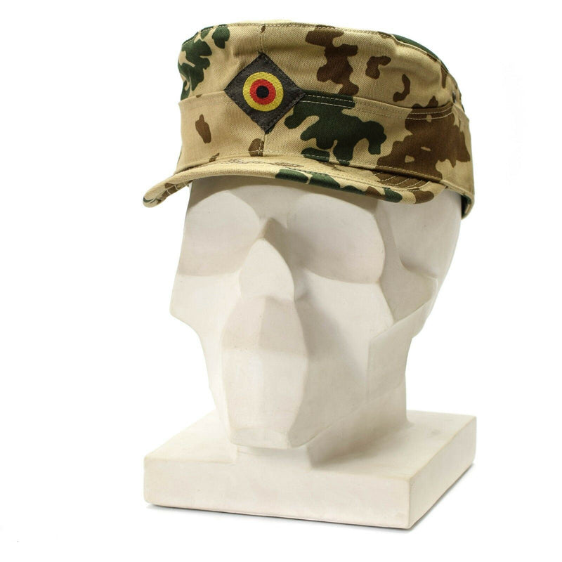 Genuino original del ejército alemán Cap BW Desert Camuflage Military Hat nuevo