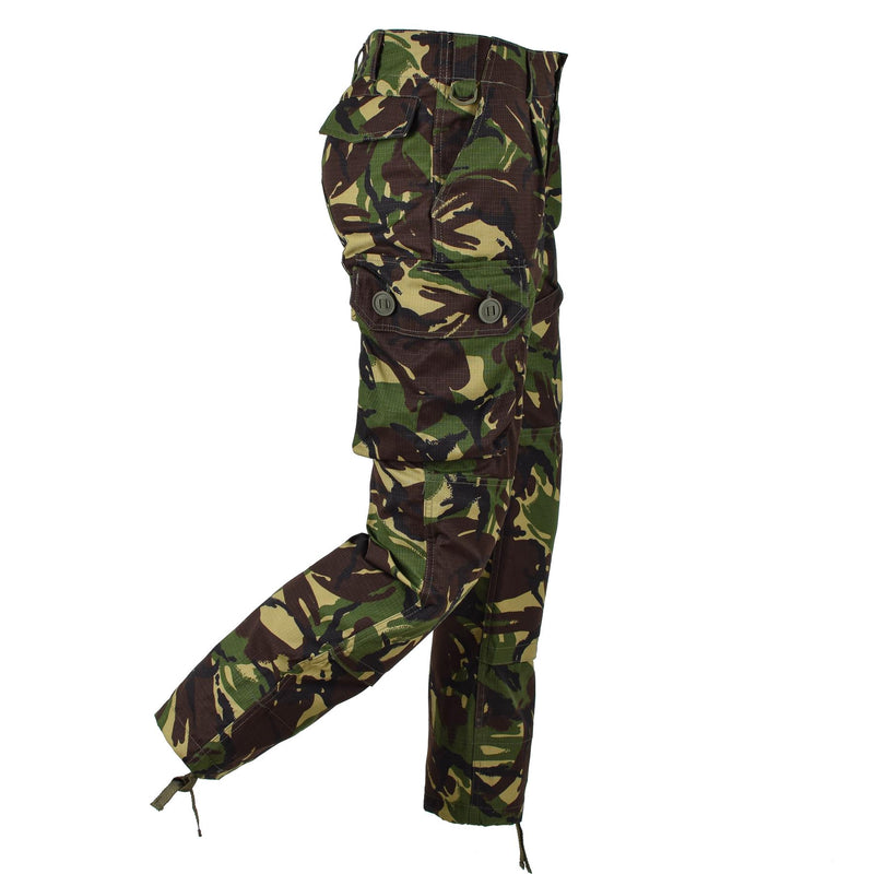 Pantalones de combate de estilo del ejército británico de tacgear DPM CAMO RIPSTOP CARGO PIELERS