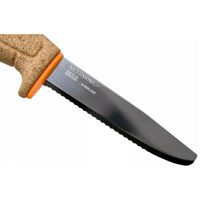 Cuchillo derminado flotante de Morakniv universal cuchilla fija acero inoxidable naranja