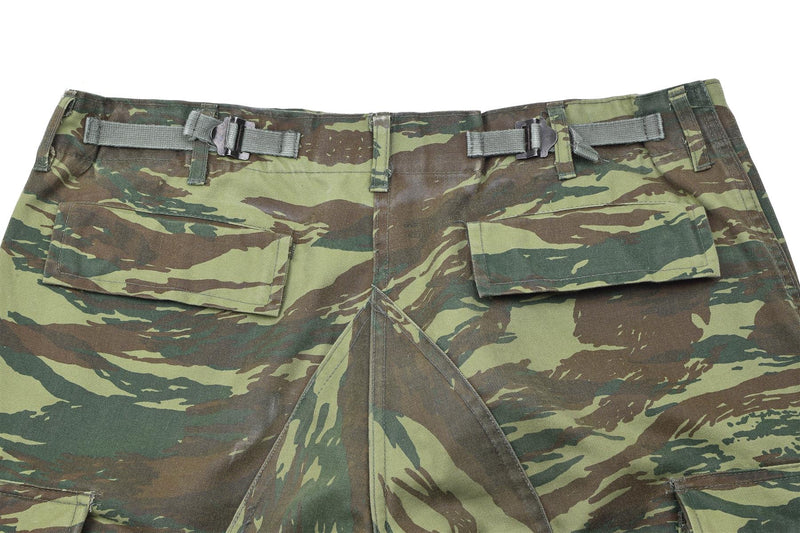 Pantalones del ejército griego original Pantalones Lizard Camuflage Grecia Surfulidad Militares Pantalones