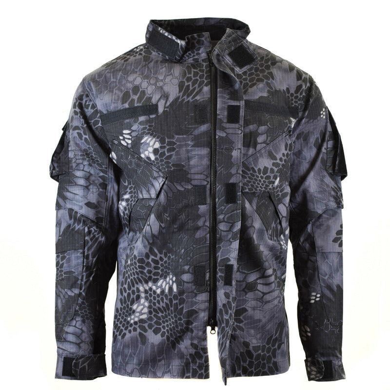 Brand Army Style Style Combat Jacket Mission Snake Black Camuflage Uniforme