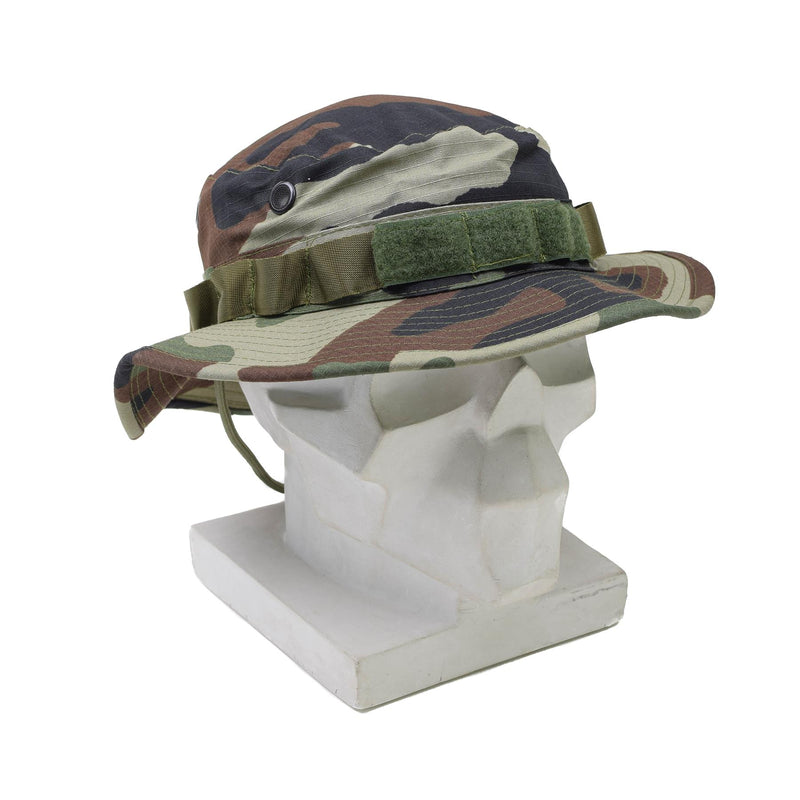 Tacgear Brand Estilo del ejército francés Boonie Hat Cce Camo Ripstop Wide Brim Ventor de ventilación