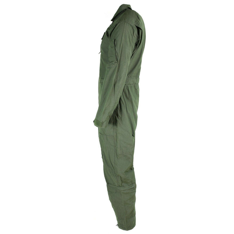 Genuino USAF USAF USAF CWU-27/P Traje de vuelo Green Nomex Resistir