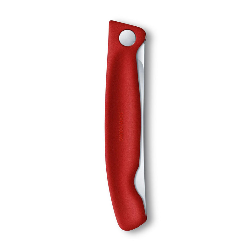 Victorinox Swiss Classic Pleging Paring cuchillo de acero inoxidable Hoja roja