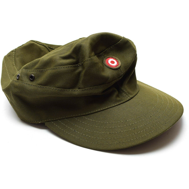 Capítulo de campo militar del ejército austriaco original Austria Combat Hat Olive Drab O.D Nuevo