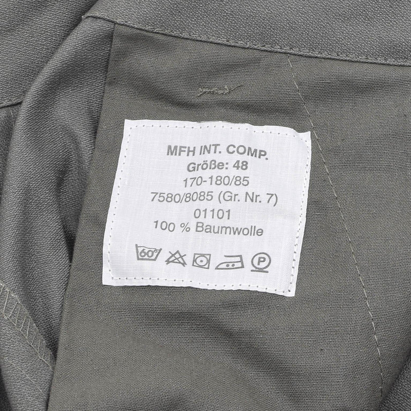 Pantalones de estilo Moleskin militar alemanes Pantalones de combate de oliva Réplica NUEVA