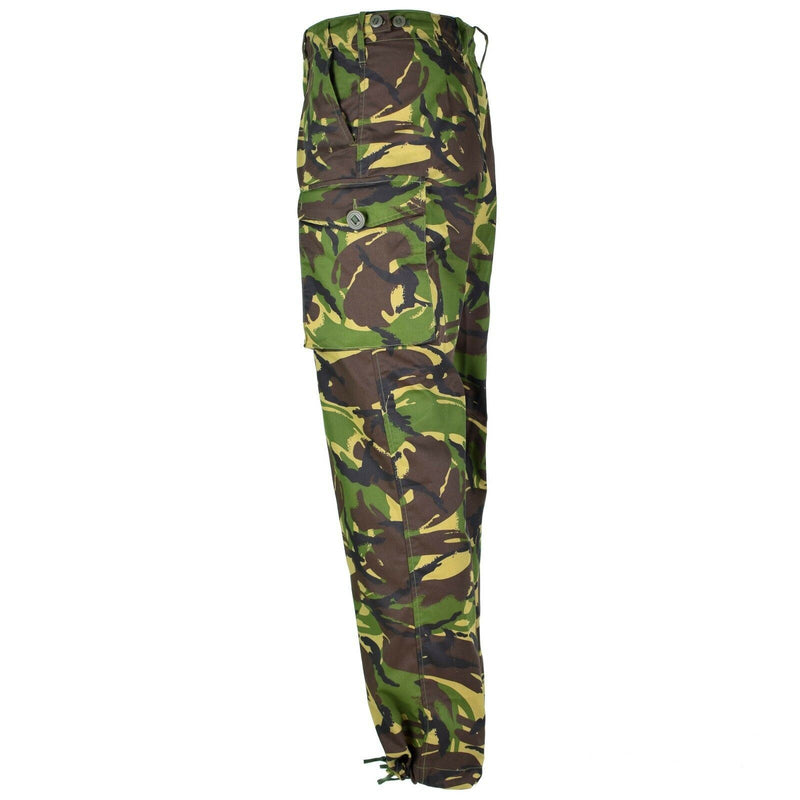 Pantalones de combate del ejército británico genuino DPM Pantalones militares 95 bosque nuevo