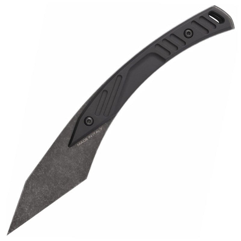 Extrema Ratio Kiri Cuchillo táctico de piedra oscura Kiridashi Bohler N690CO Acero Negro