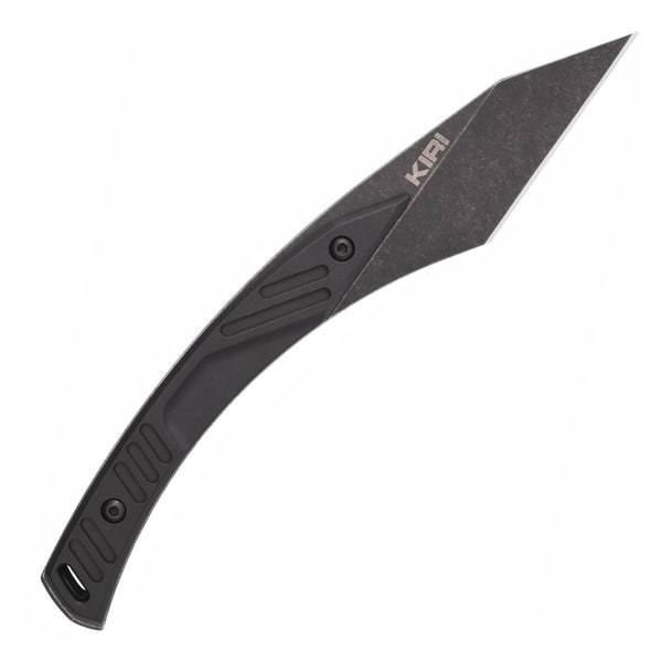 Extrema Ratio Kiri Cuchillo táctico de piedra oscura Kiridashi Bohler N690CO Acero Negro