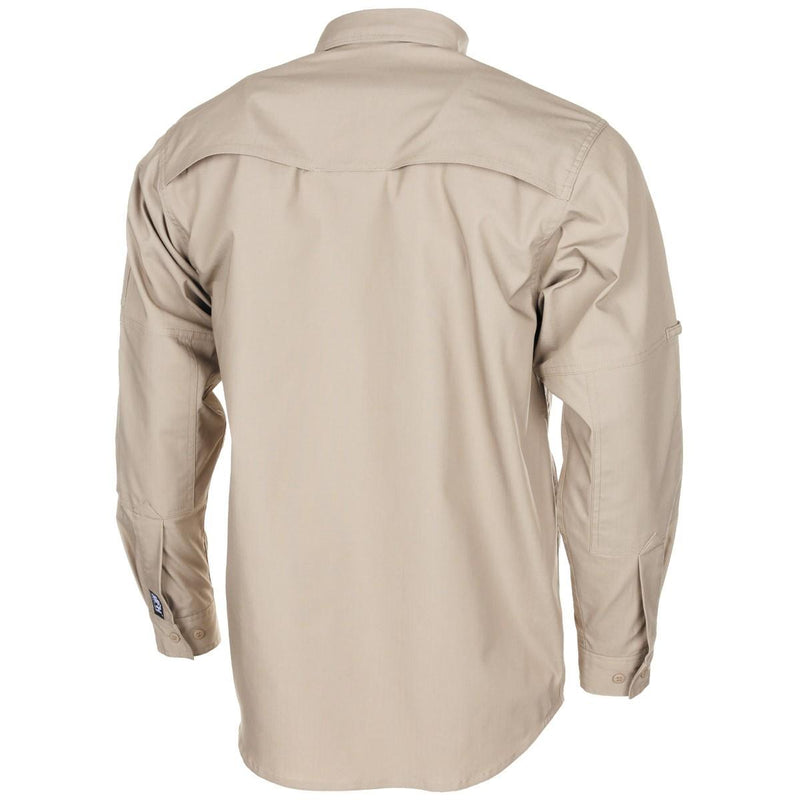 Camisas de estilo militar de la marca MFH CACHI TACTICAL RIPSTOP TEFLON LIGHTWEight recubierto