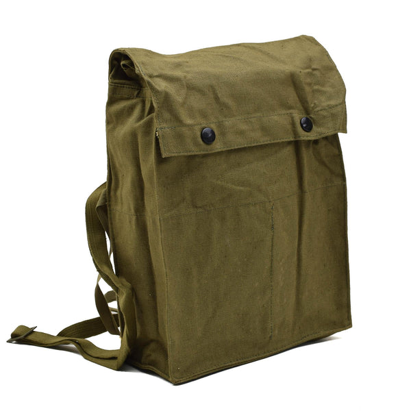 Bolso de hombro militar checo original Botones de aleta práctica de aleta