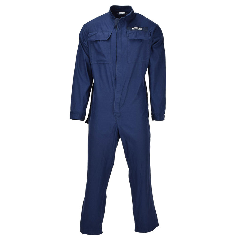 El ejército británico original Coverall Blue Uniforme Resistente al fuego Ripstop