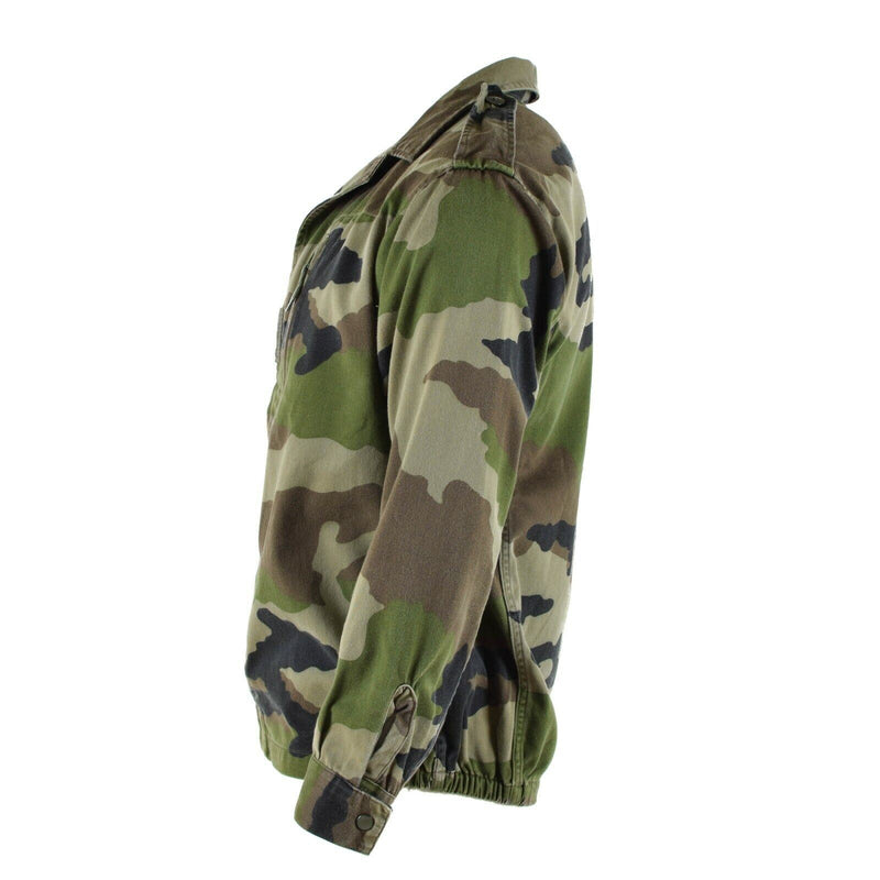 Genuino ejército francés f2 f2 chaqueta de combate fatiga ce camo problema militar excedente