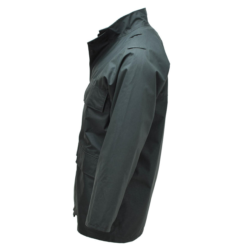 Tropas de la policía británica originales Jacket de lluvia Goretex Parka Apriete impermeable Verde