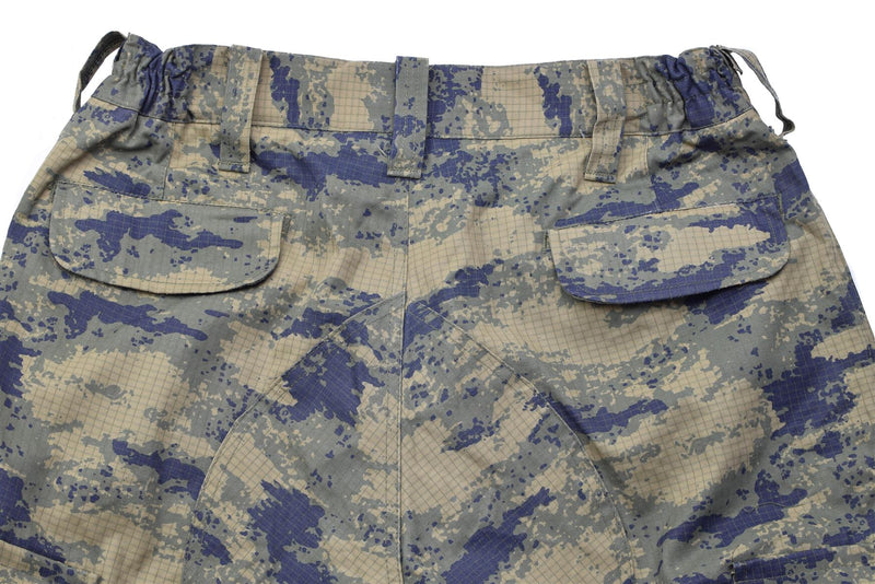 Pantalones tácticos de camuflaje de camuflaje azul turco original Pantalones tácticos Ripstop pantalones