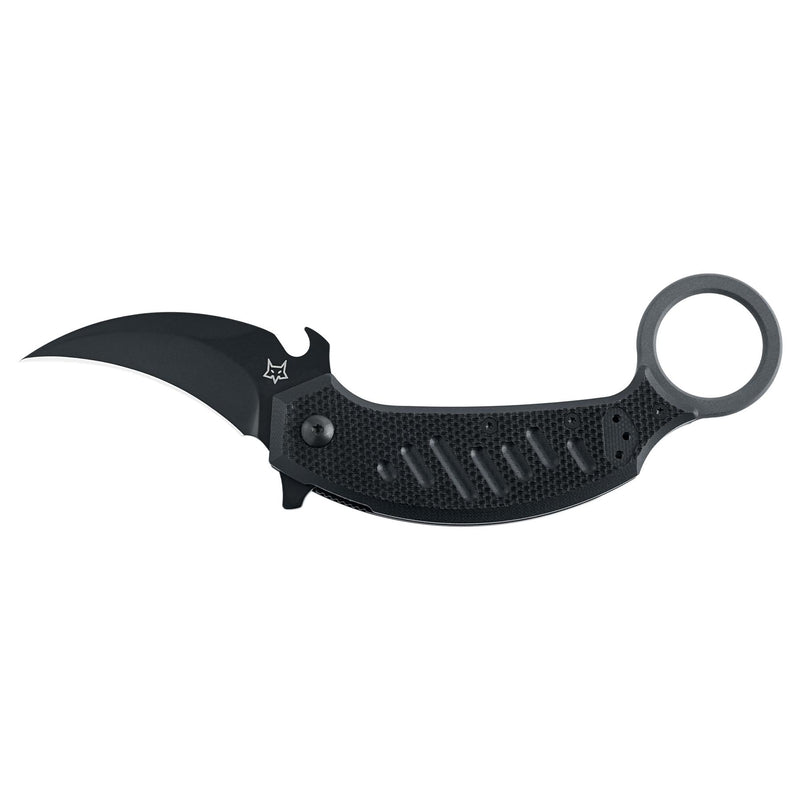 Fox Knives Fox Pikal FX-826 Cuchillo de acero inoxidable de cuchillo Karambit plegable N690CO