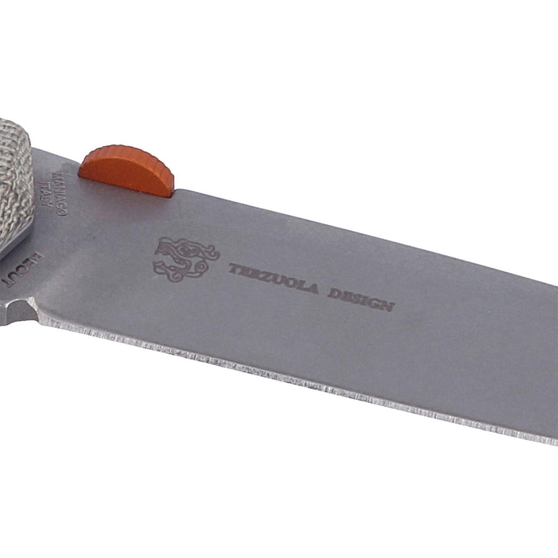 Fox Knives El cuchillo plegable siciliano 59HRC Becut de acero inoxidable Micarta Mango