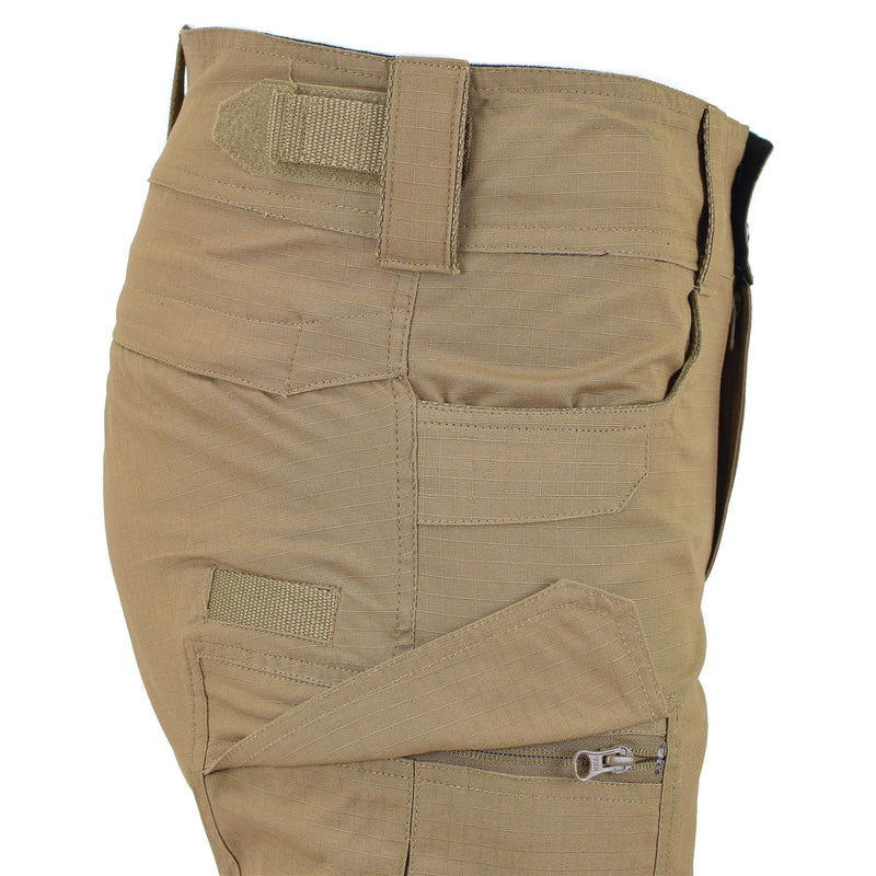 MFH Brand Estilo militar Bermudas Shorts Coyote Sturdy Cotton Ripstop Uniforme Nuevo