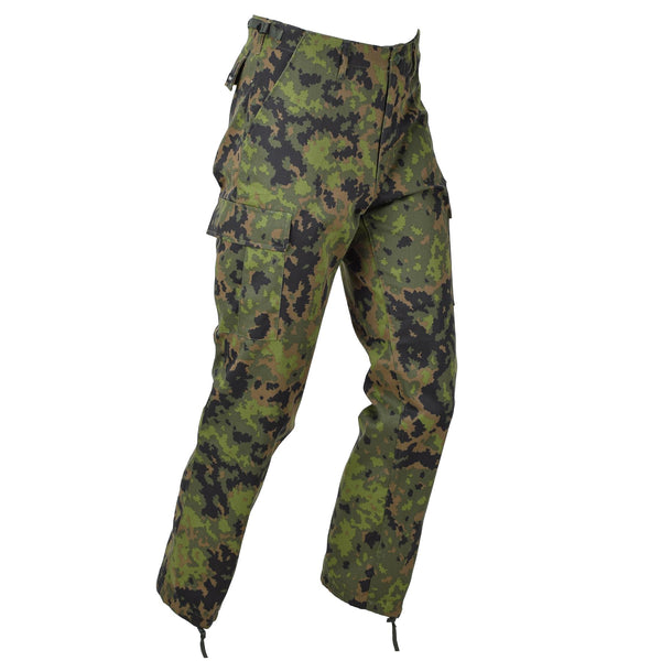 Pantalones de combate MFH cintura ajustable pantalones BDU M05 CAMO finlandés