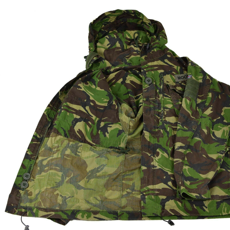 Combate militar del ejército británico original DPM Jacket de campo Parka Smock a prueba de viento